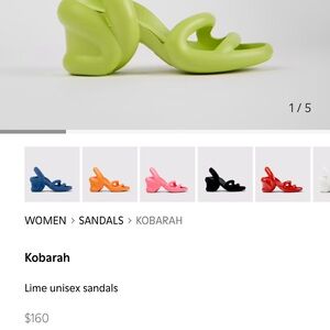 Camper Lime Women's Sandals